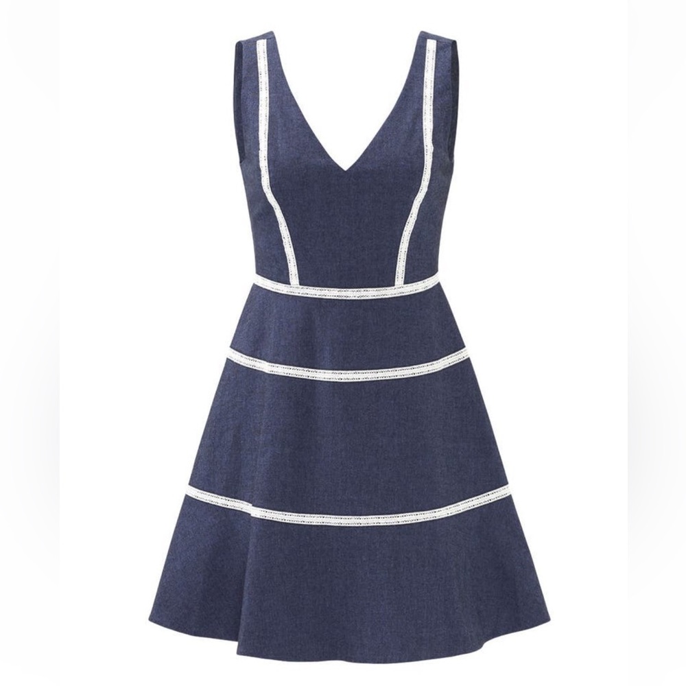 Blue and white ERIN by Erin Fetherson dress